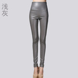 Winter Women Leather Pants