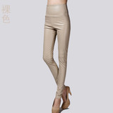 Winter Women Leather Pants