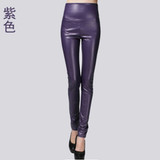 Winter Women Leather Pants