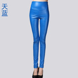 Winter Women Leather Pants