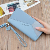 Lean Vogue™ Geometric Luxury  Leather Wallet