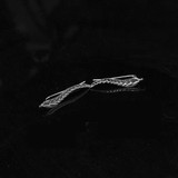 Pearl Heart Crystal Flower Earrings