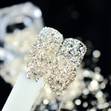 Metallic Champagne Stone Nail Rhinestone Nail Art Decoration