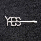 Hairpins Crystal Shiny Rhinestones Hair Clips