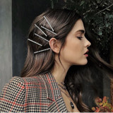 Hairpins Crystal Shiny Rhinestones Hair Clips