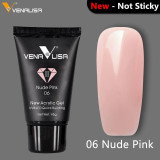 45g VENALISA Poly Gel Kits French Nail Art Clear