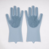 Magic Silicone Dish Washing Scrubber Gloves