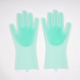 Magic Silicone Dish Washing Scrubber Gloves
