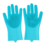 Magic Silicone Dish Washing Scrubber Gloves