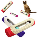 Sisal Scratching Post with Trapped Ball
