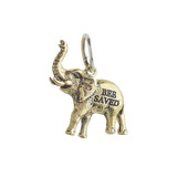 Bee Saved Elephant Charm