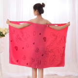 Women Quick Dry Magic Bathing Towel Spa Bathrobes Wash Clothing Sexy Wearable Microfiber Beach Towels Bathrooms Kitchen Towel