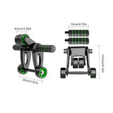 4 In 1 Abs Roller with Mat
