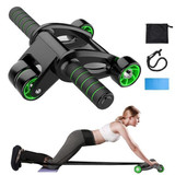 4 In 1 Abs Roller with Mat