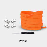 One Pair of Unisex Sneakers Lazy Laces