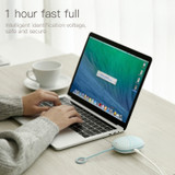 Baseus Hand Warmer USB Rechargeable Mini Electric Portable Handy Heater Pad Cute Pocket Handwarmer with Lamp 1800mAh