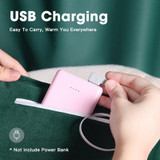Niye Hand Warmer USB Electric Heated Pad Portable Graphene Heat Pillow Warmer Heater Handwarmers Therapy Pain Relief For Winter