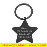 Personalized Cat Dog Pet ID Tag Keychain Engraved Pet ID Name for Cat Puppy Dog Collar Tag Pendant Keyring Bone Pet Accessories Personalized Cat Dog Pet ID Tag Keychain Engraved Pet ID Name for Cat Puppy Dog Collar Tag Pendant Keyring Bone Pet Accessories