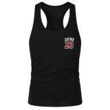 Men's Clothing Jordan 23 Men's Vest Cotton Print Fitness Tank Tops sleeveless shirt
