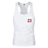 Men's Clothing Jordan 23 Men's Vest Cotton Print Fitness Tank Tops sleeveless shirt