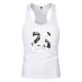 Men's Clothing Jordan 23 Men's Vest Cotton Print Fitness Tank Tops sleeveless shirt