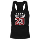 Men's Clothing Jordan 23 Men's Vest Cotton Print Fitness Tank Tops sleeveless shirt
