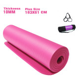 1830*610*10mm TPE Yoga Mat Non Slip Carpet Beginner Mat Environmental Fitness Gymnastics Anti-Slip Yoga Mats Tapete Yoga