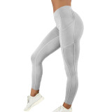 10colors Hot Women Yoga Pants Sexy White Sport leggings Push Up Tights Gym Exercise High Waist Fitness Running Athletic Trousers
