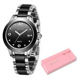Rose Gold Bracelet Waterproof Quartz Watch For Women