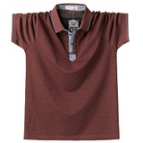 Top Quality  Classic Solid Polo Cotton Shirt For Men