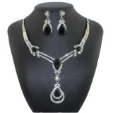 New Fashion women Wedding Bridal  Party gold-color Jewelry  Sets