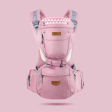 SUNVENO Ergonomic Baby Carrier Infant Baby Hipseat Waist Carrier Front Facing Ergonomic Kangaroo Sling for Baby Travel 0-36M
