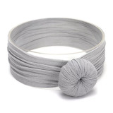 MIXIU Baby Headbands Soft Nylon Baby Girls Kid Toddler Bow Tassel Hairband Turban Elastic Hair Bands Newborn Hair Accessories