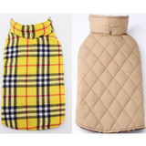 Waterproof Reversible Dog Plaid Jacket