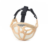 Bulldog Goggles Muzzles Mesh Anti-bite Mask for Short Snout
