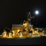 2M LED String Light Fairy Garland Wood House