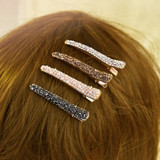 Fashion Bling Crystal Hairpins Hair Clip Headwear