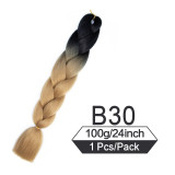 24 Inch 105 Color Jumbo Braiding Hair
