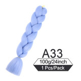 24 Inch 105 Color Jumbo Braiding Hair