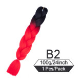 24 Inch 105 Color Jumbo Braiding Hair