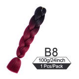 24 Inch 105 Color Jumbo Braiding Hair