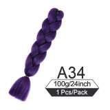 24 Inch 105 Color Jumbo Braiding Hair