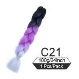 24 Inch 105 Color Jumbo Braiding Hair