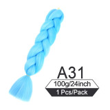 24 Inch 105 Color Jumbo Braiding Hair