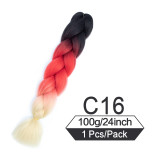 24 Inch 105 Color Jumbo Braiding Hair