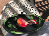 Handpainted Pomegranate Bowl