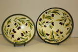 Handpainted Olive Bowl