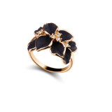 Crystal Flower Ring