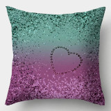 Mermaid Geometric Decorative Cushion Cover Pillow Pillowcase Polyester 45*45 Throw Pillows Home Decor Pillowcover 40845