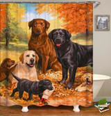 Bathroom Decor 3D Print Customized Animal Beast Waterproof  Curtains Bathroom Decor 3D Print Customized Animal Beast Waterproof  Curtains